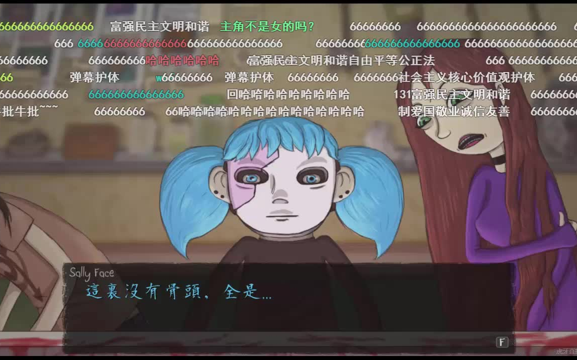 [图]楚河直播 Sally Face 俏皮脸 1-5章 完结