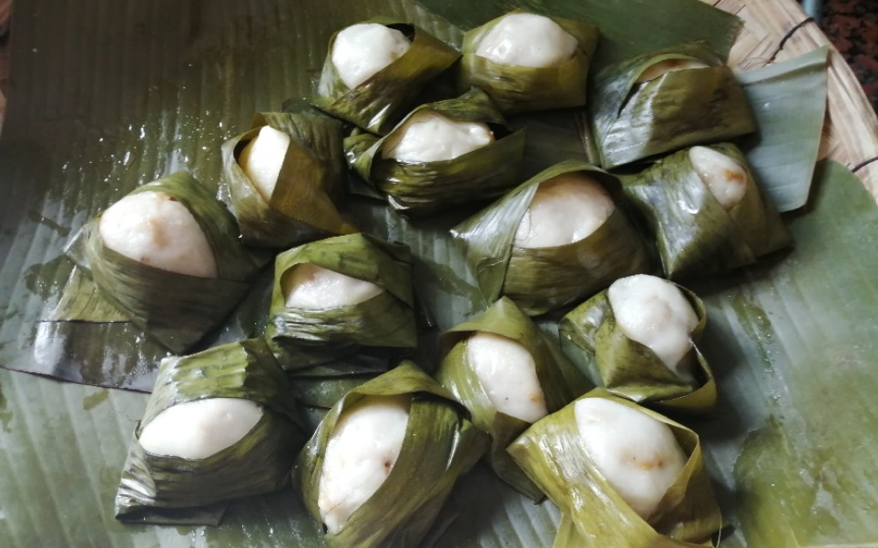 海南特色红糖椰丝糍粑