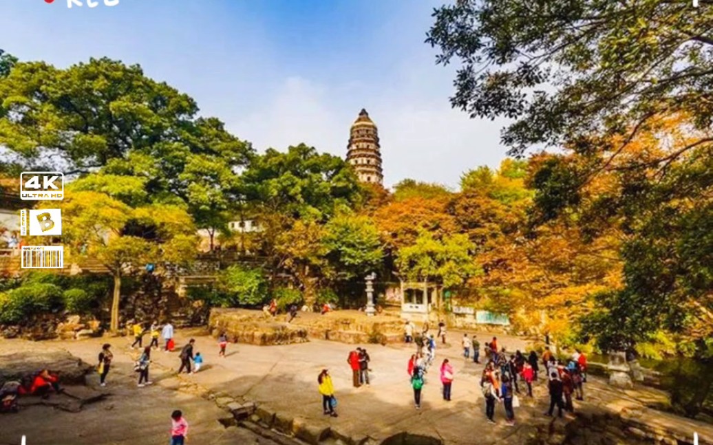 苏州虎丘山秋景