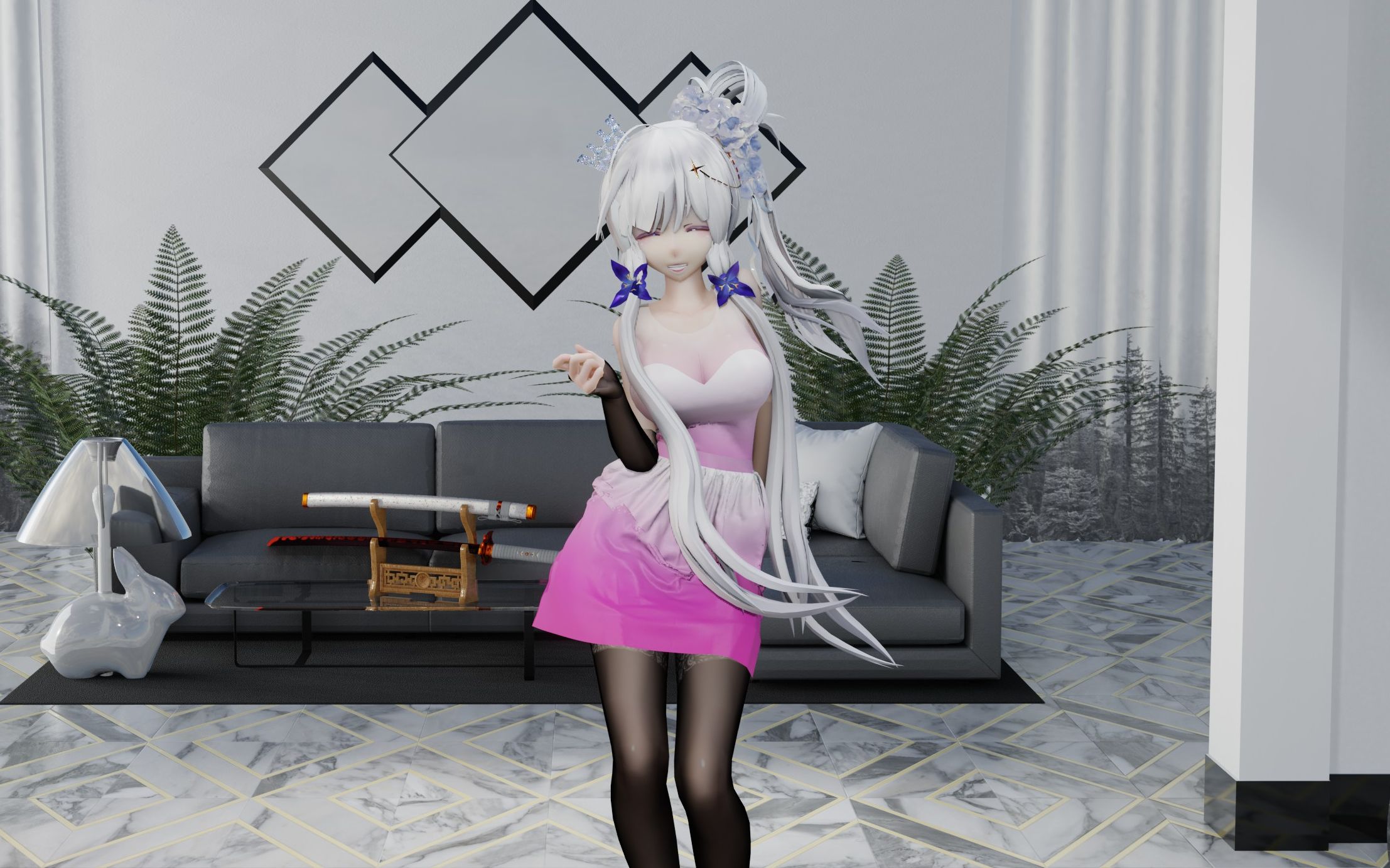 【碧蓝航线-mmd】lilac 新的黑丝!竖屏_哔哩哔哩_bilibili