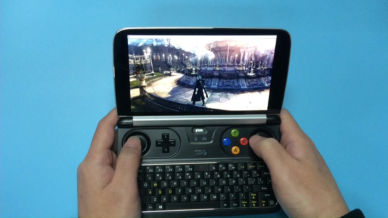 gpdwin2游戏掌机玩鬼泣4特别版高清画质无比流畅