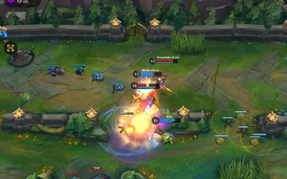 wildrift英雄联盟手游陷阱大师烬雷蘑菇欢乐时光
