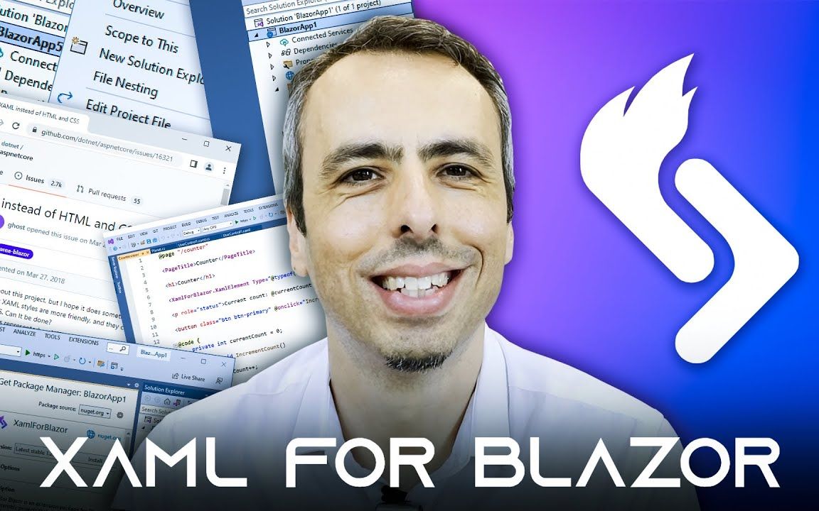 Blazor 的 XAML 介绍哔哩哔哩bilibili