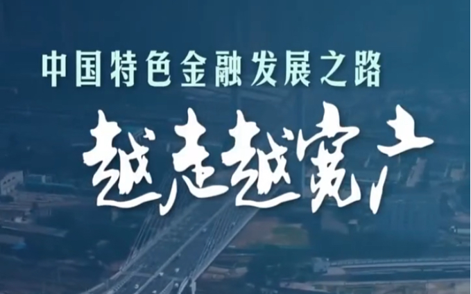 微视频|中国特色金融发展之路越走越宽广
