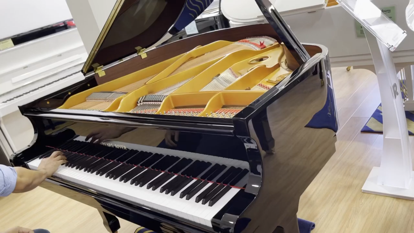 【钢琴测评】珠江钢琴p8,家庭用小三角!