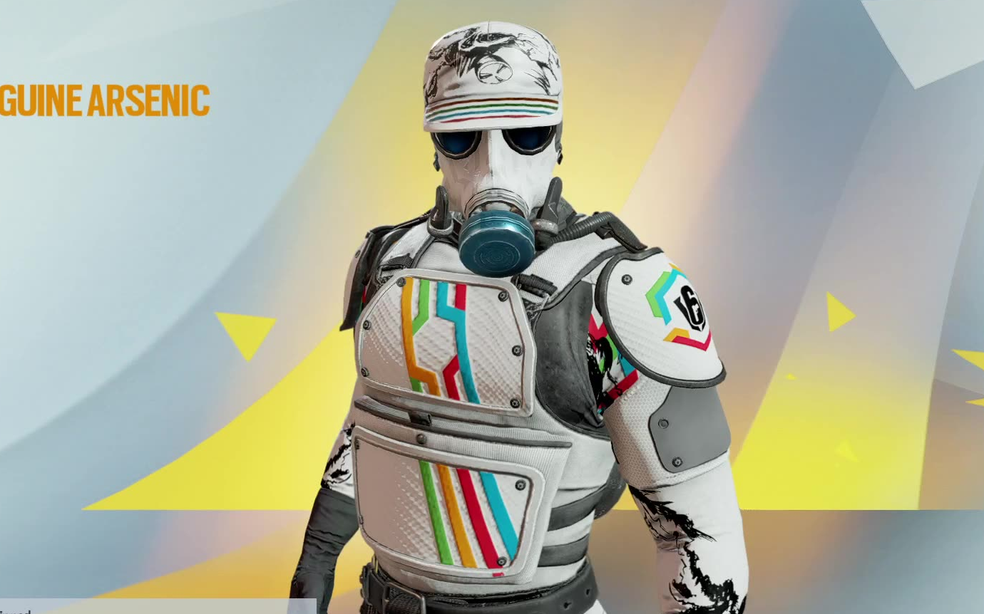 【彩虹六号】smoke邀请赛2022皮肤mvp动画_彩虹六号围攻