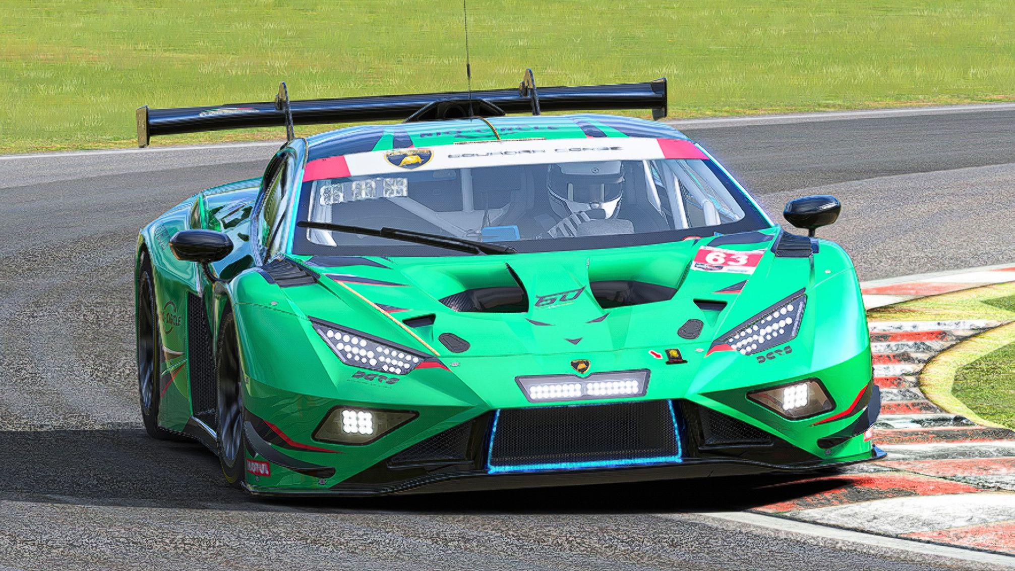 神力科莎mod车辆分享#887-兰博基尼huracán gt3 evo2(trr制作)