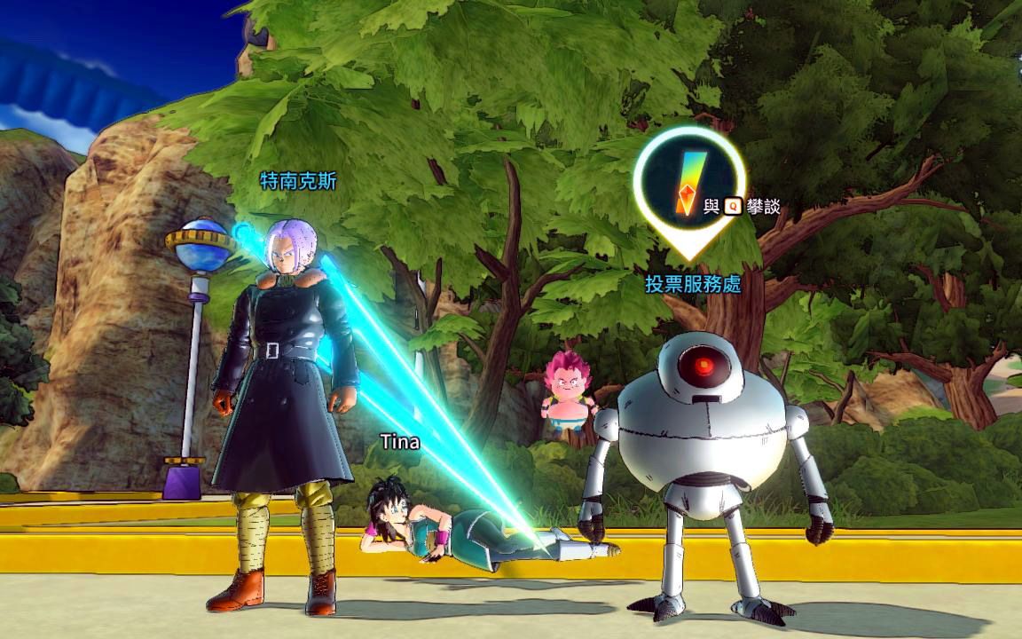 龙珠超宇宙2吉鲁城镇机器人测试