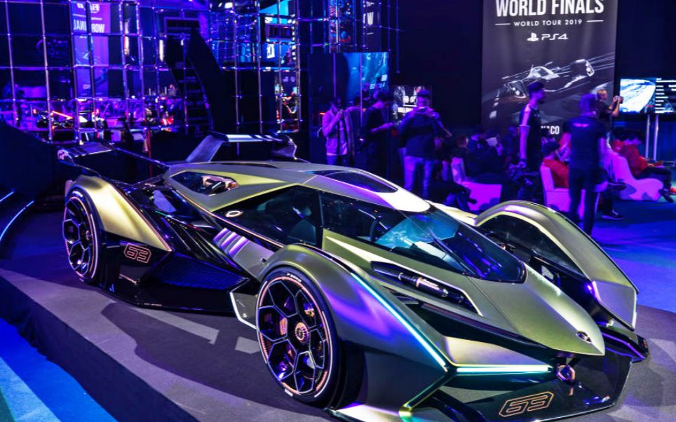 最新兰博基尼lambo-v12-vision-gt超级跑车