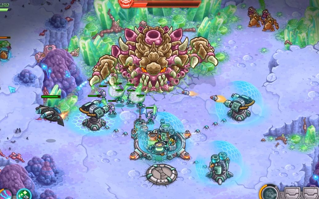 钢铁战队:炮塔掩护以少胜多,战暴君虫王全员上菜刀