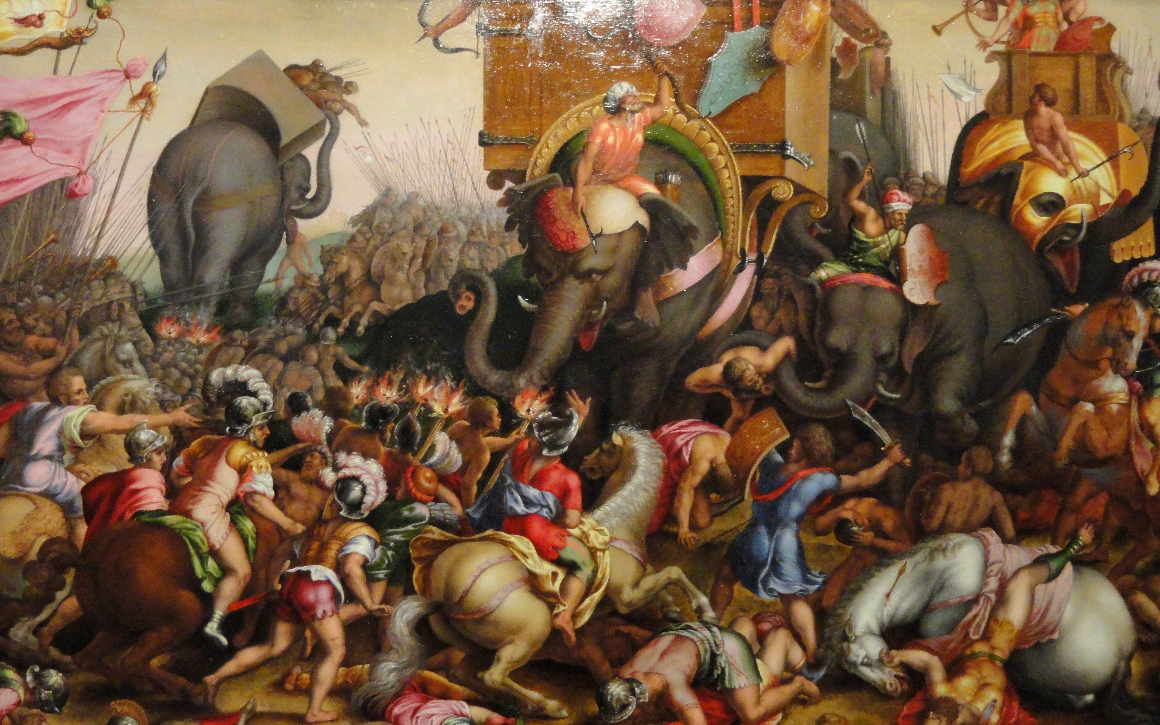 标枪骑兵白嫖迦太基凶猛战象之传奇难度扎马会战解说