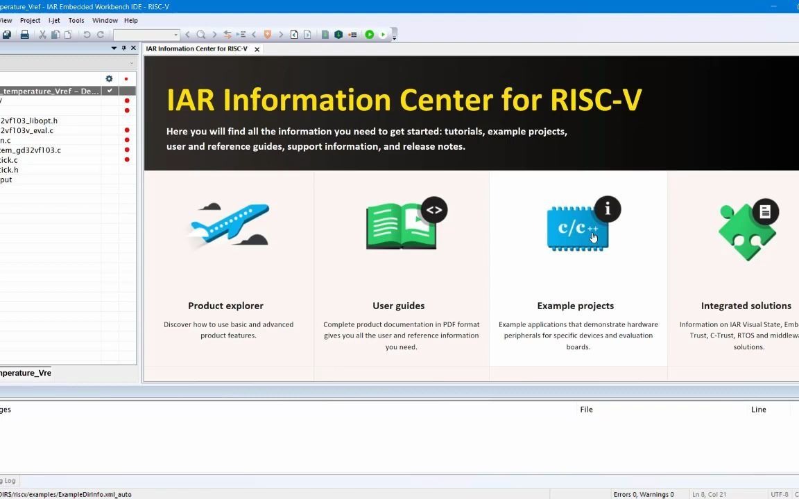 IAR Embedded Workbench for RISCV开发工具演示哔哩哔哩bilibili