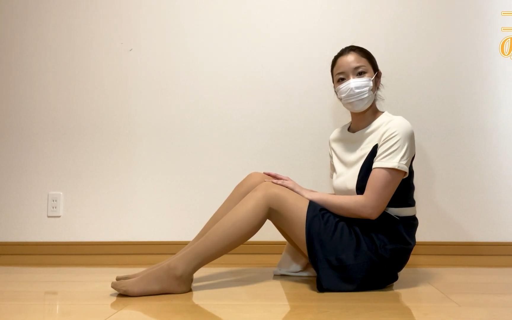 [试穿] 压力丝袜评论,如包裹在蓬松