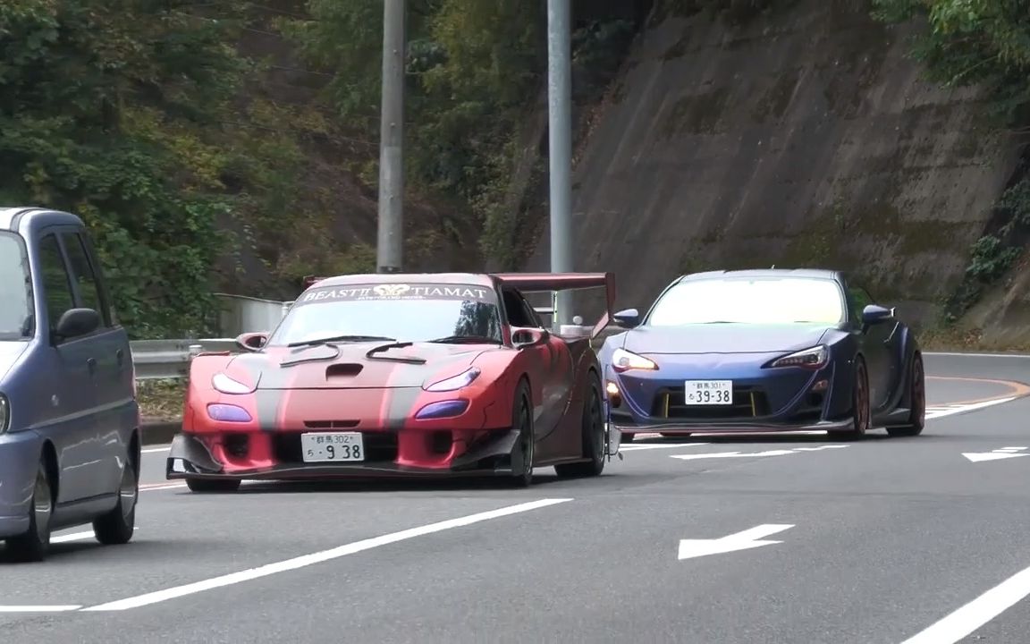 马自达塞车王rx7 就从来没准时过