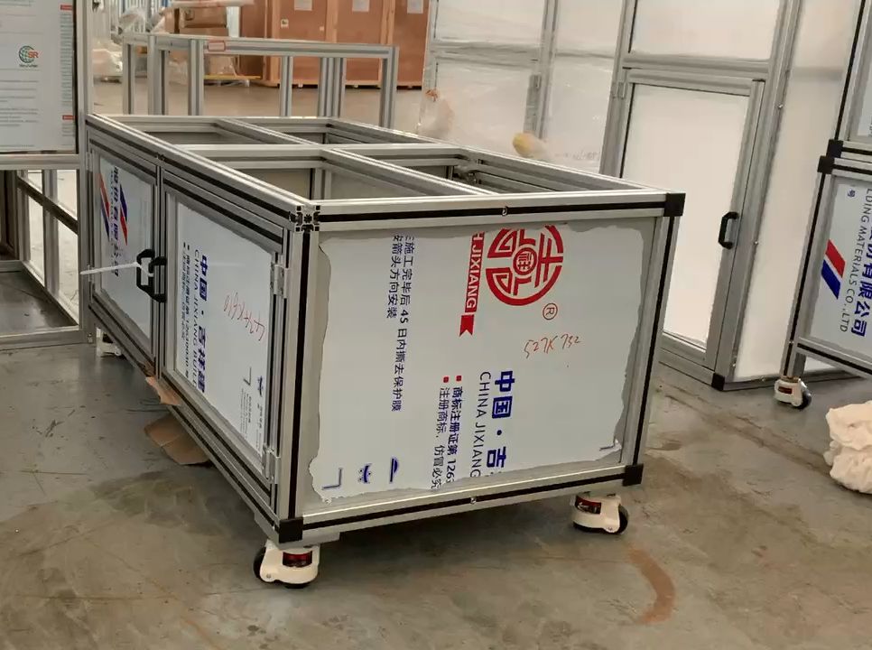 自动化设备铝型材机架 铝框设备架 铝合金机柜定做