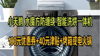 小天鹅（LittleSwan）滚筒洗衣机洗烘一体全自动 水魔方防缠绕 冷水洗护色护形一级能效变频节能低噪V868