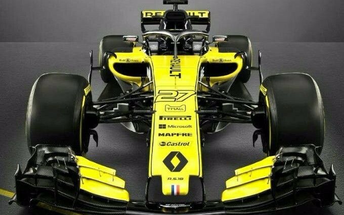 【推特转载】满眼的黄—雷诺新车rs18发布!