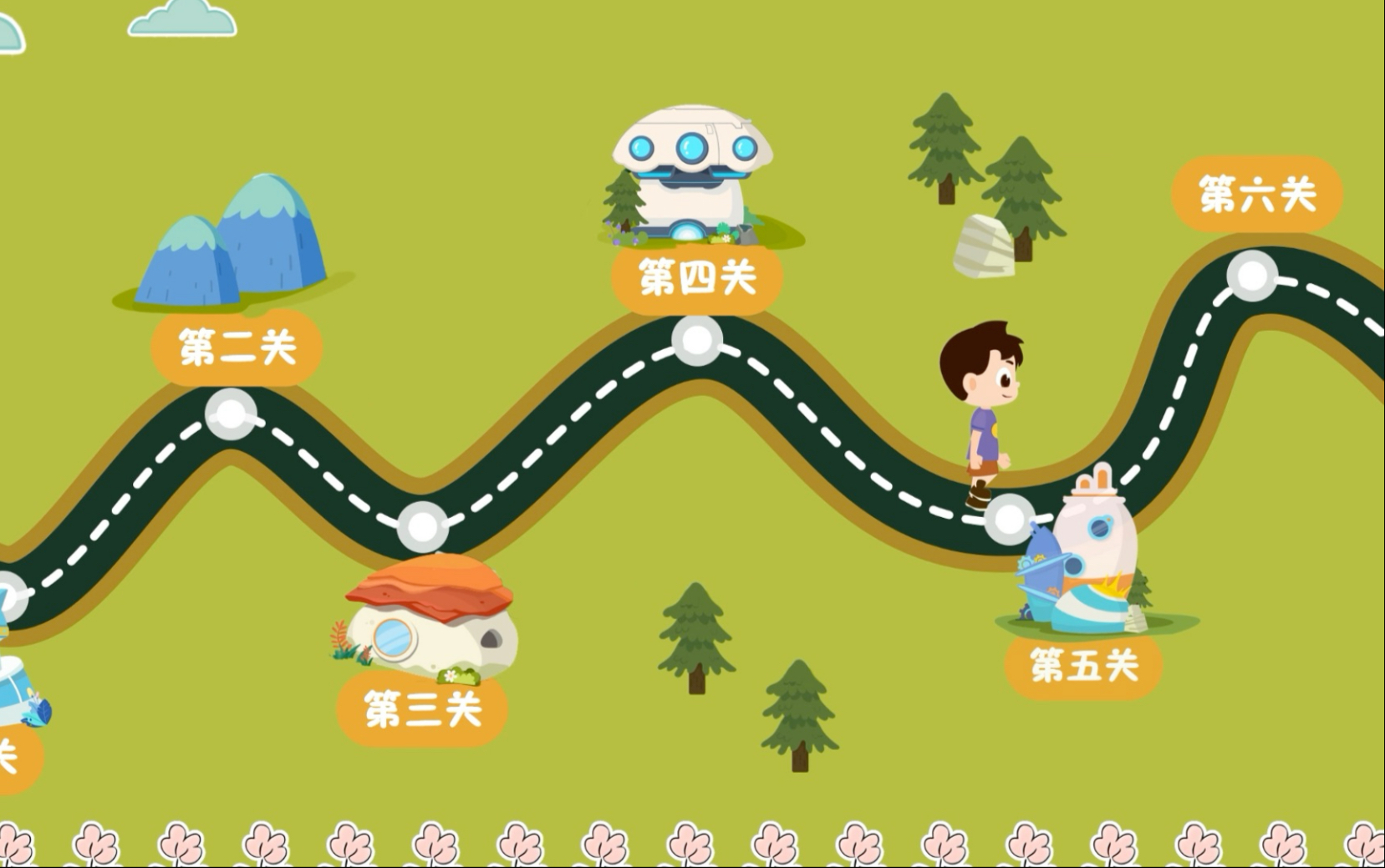 🔥🔥2️⃣分钟搞定闯关路线图ppt教程