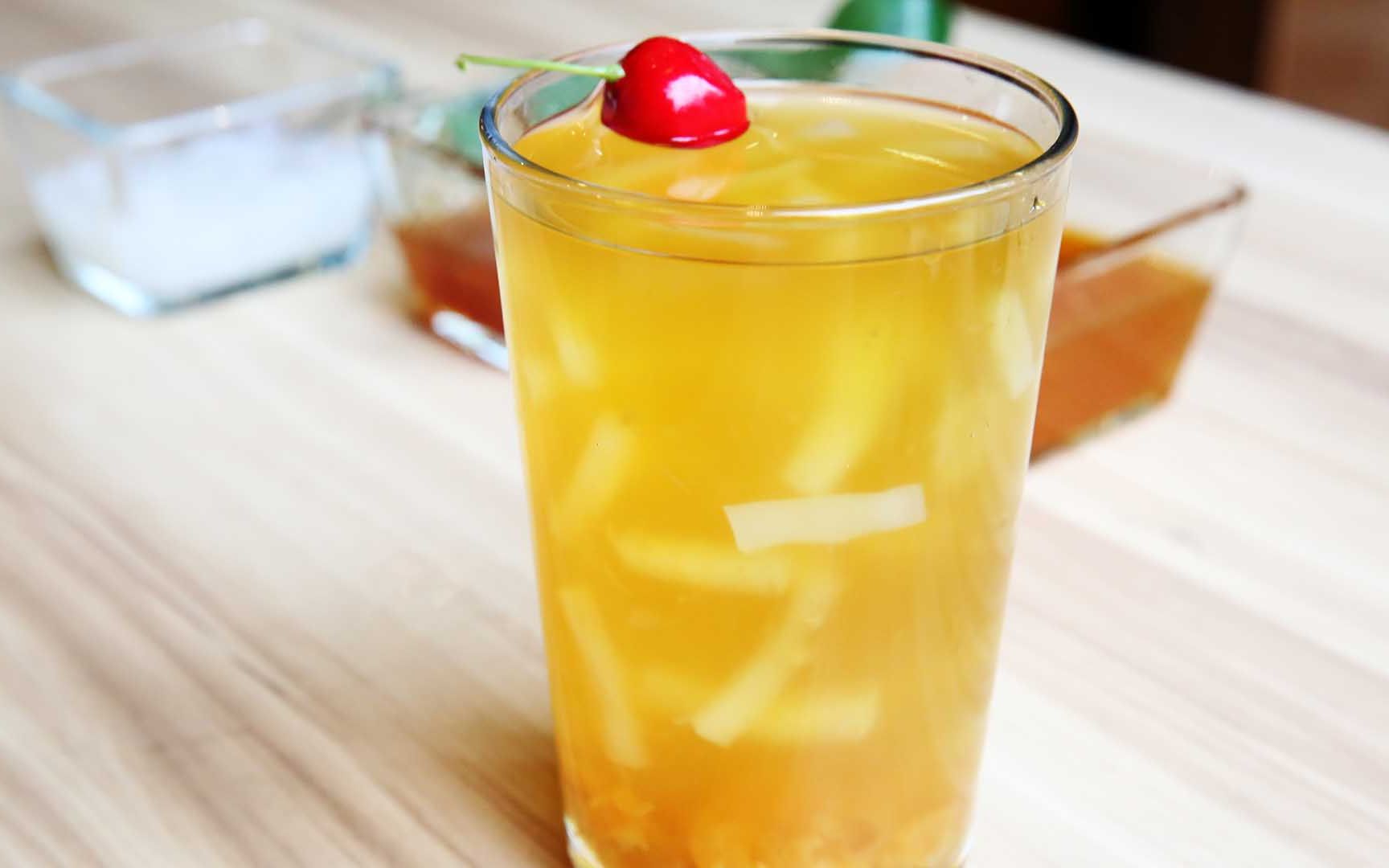 【不是那个凤梨酥】【不是冬瓜】就是一款凤梨水果茶自制,敲简单_哔哩