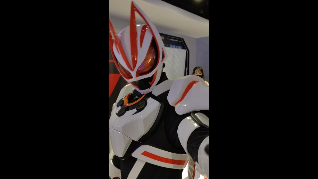 广州动漫星城假面骑士极狐见面会(小狐狸好帅)
