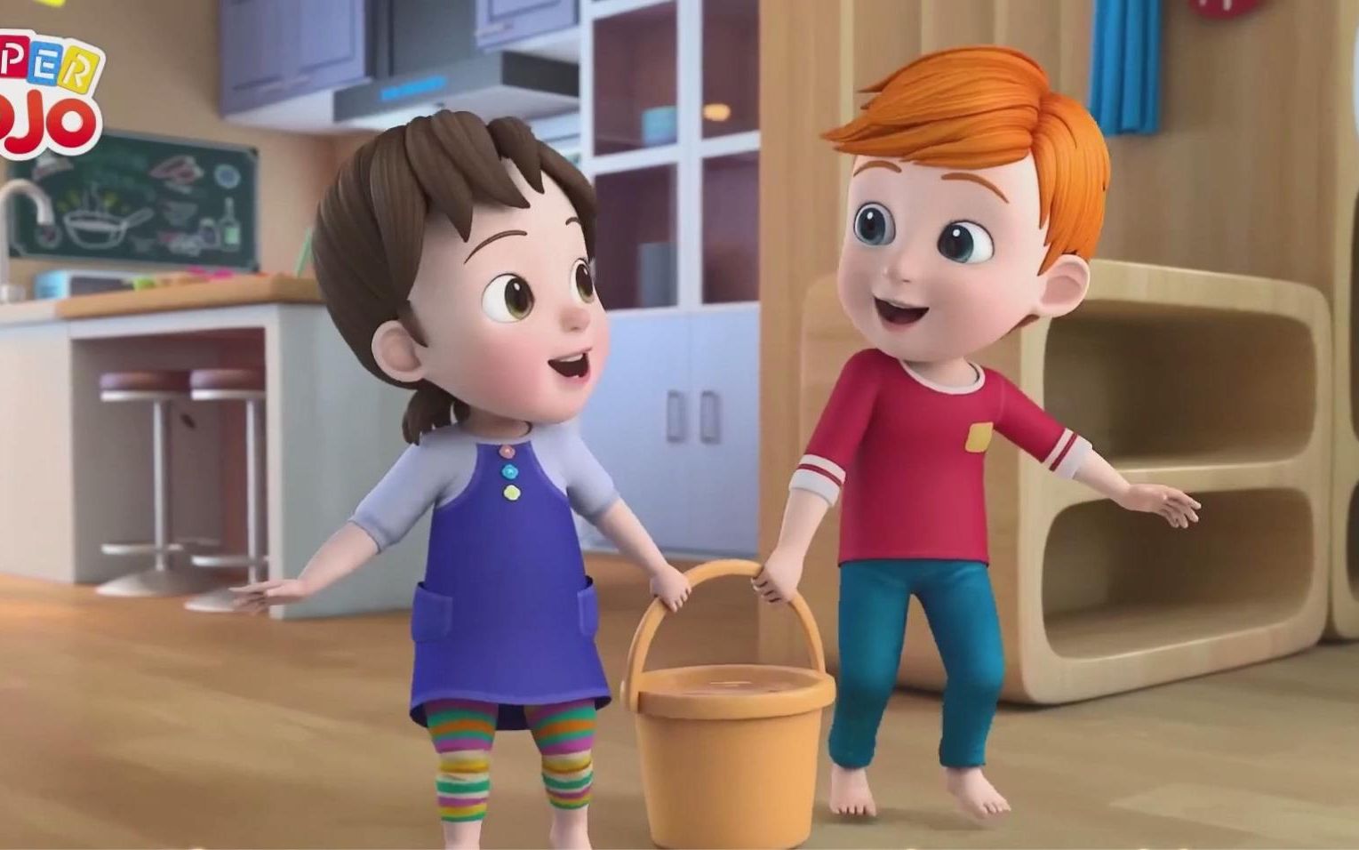 儿童益智动画,宝贝们主动帮助他人真是好孩子