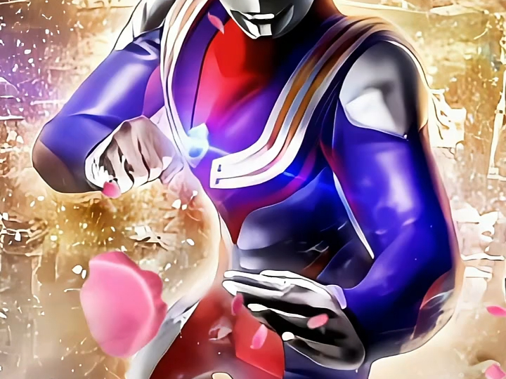 迪迦为了守护城市,保护人类耗尽了能量 #奥特曼 #你相信光吗 #二次元