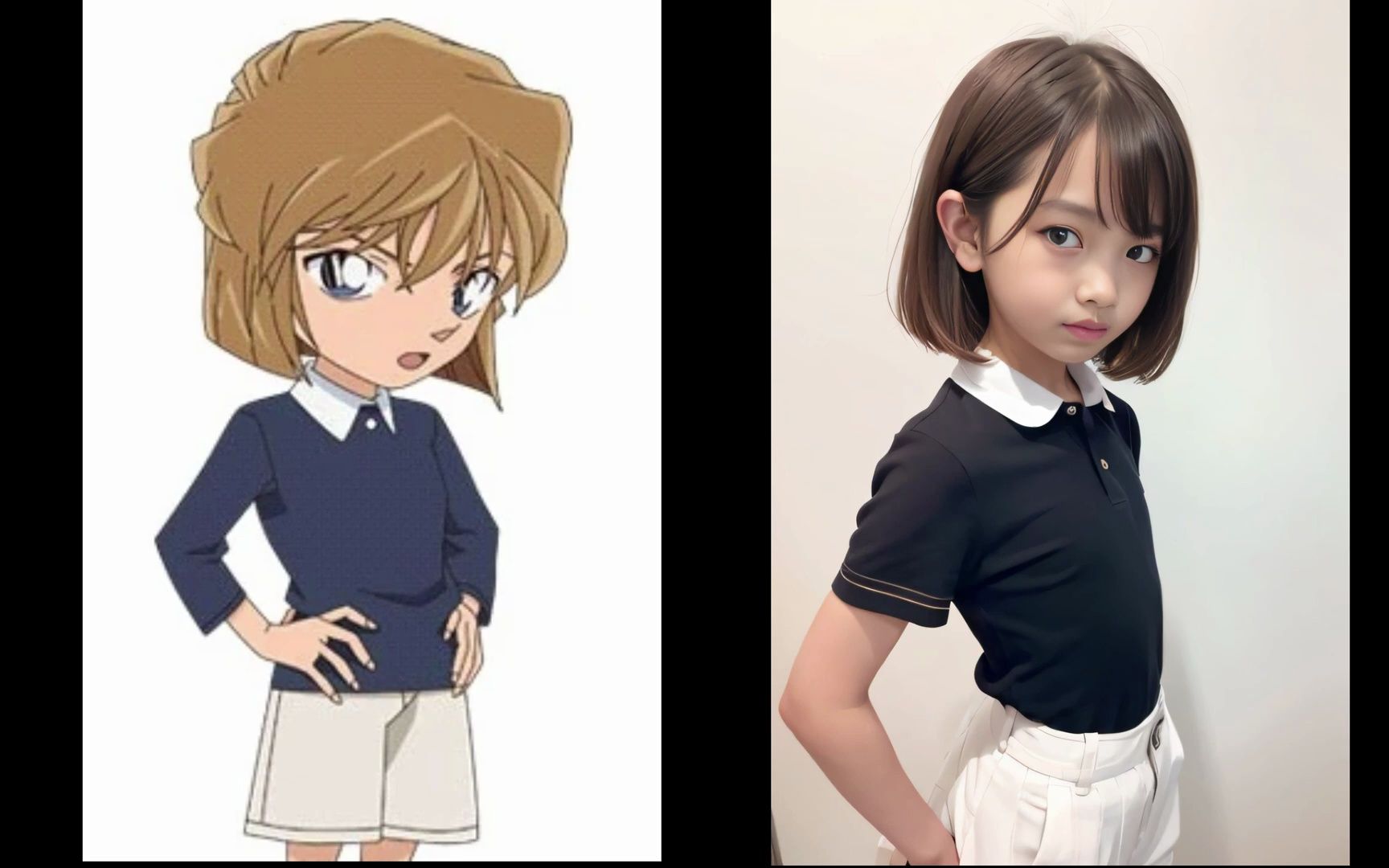 全-员-可-爱,【ai cosplay】ai眼里的《名侦探柯南》真人版