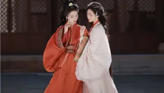 她从历史中走来～来自战国袍的氛围感
