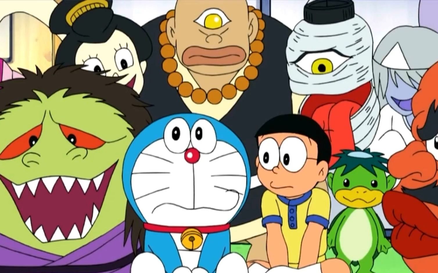 【哆啦a梦】大雄和蓝胖子跟憨批妖怪;大雄的一张0分试卷引起的尴尬