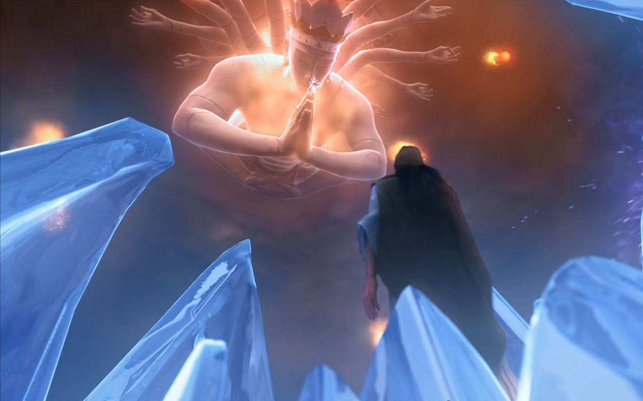 观音大战如来二神之战千手浮屠与睡意禅之间的碰撞