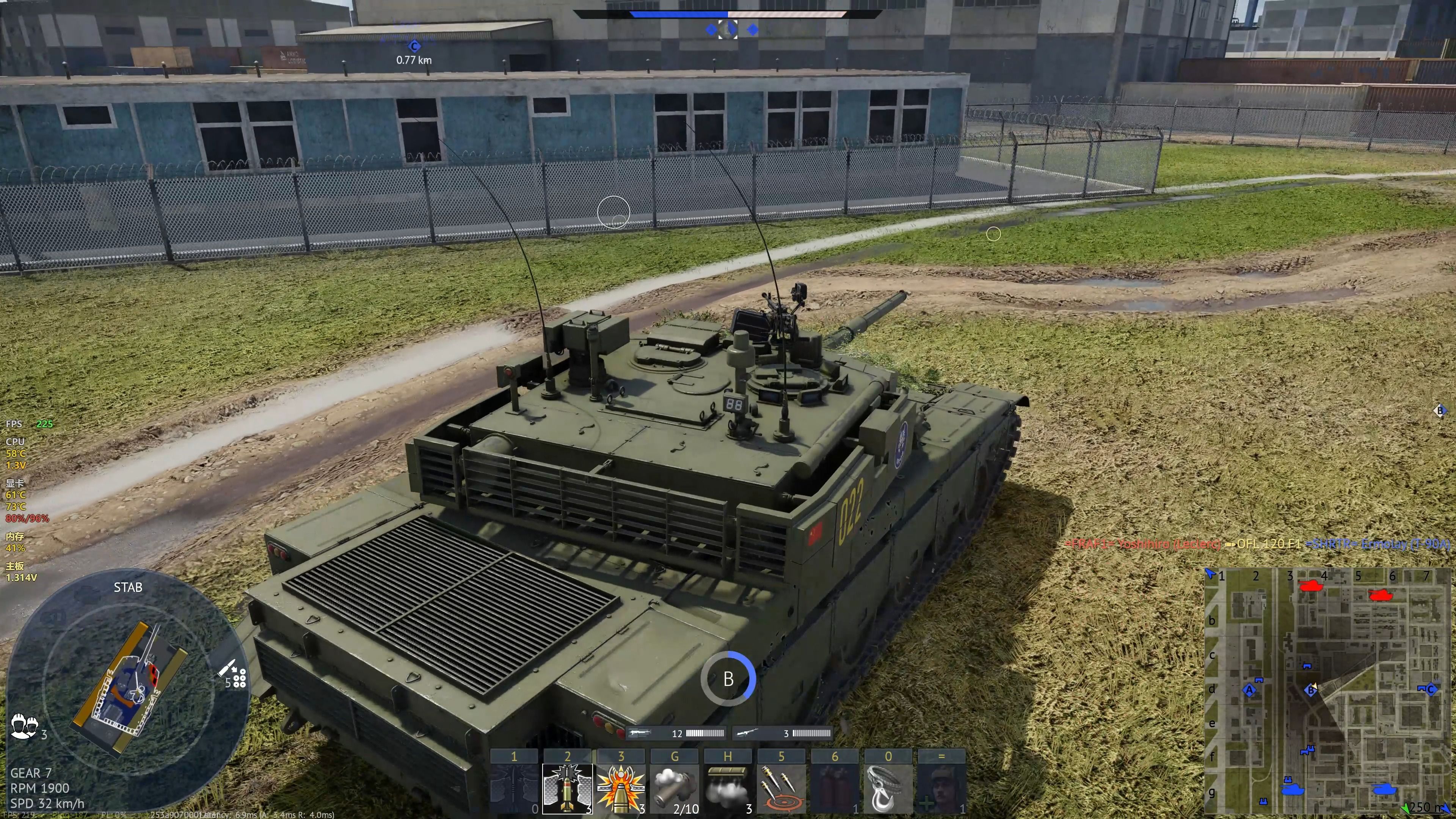 【4k/战争雷霆】浅玩一下中系wz1001