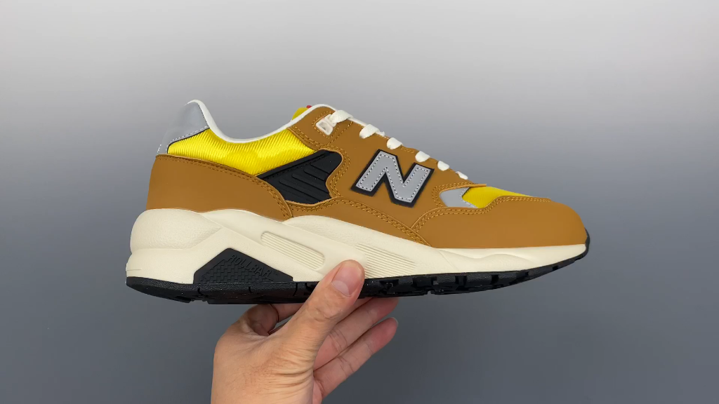 【纯原版本 新配色出货】new balance nb580 棕黄配色93