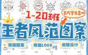 Download Video: 【班徽设计】班徽设计，班旗设计，班服设计，logo设计，平面设计，约稿，