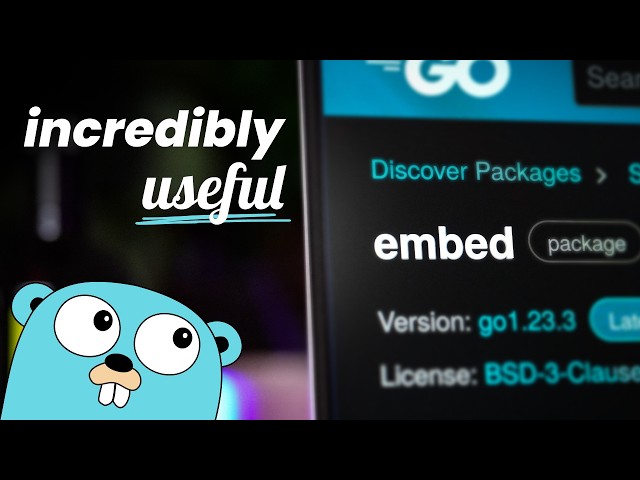 重大发现!Go语言的Embed包实用性超出预期!哔哩哔哩bilibili