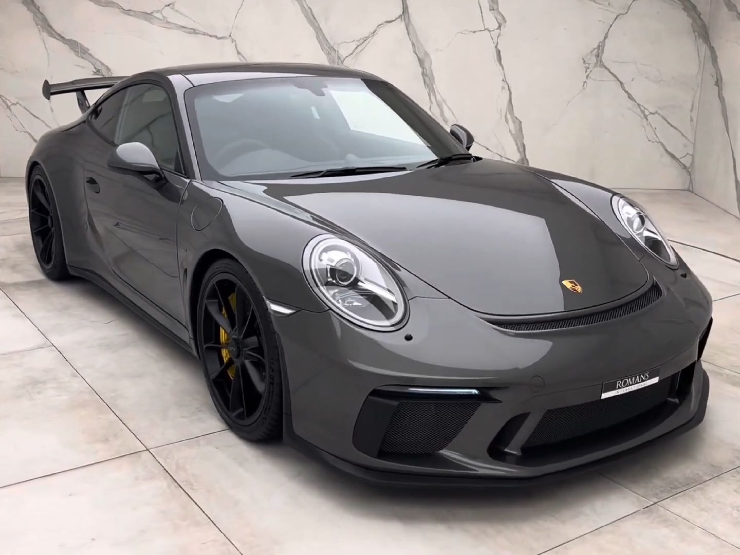 【4k鉴赏】保时捷   911 (991.2) gt3(2017) - agate grey