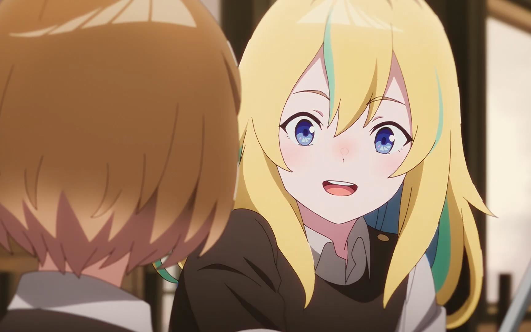 【4月/动画工房/高桥李依】夜晚的水母不会游泳 山之内花音 角色pv