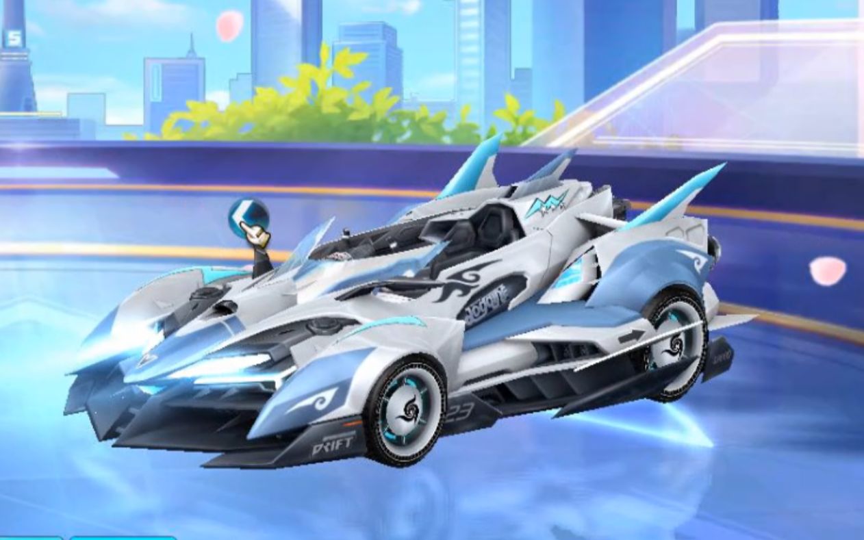 帅炸!qq飞车端游惊现手游最强赛车白玉神驹,让我们先睹为快