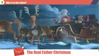 Descargar video: 新外研原创高中英语必修二第二单元阅读课 The Real Father Christmas