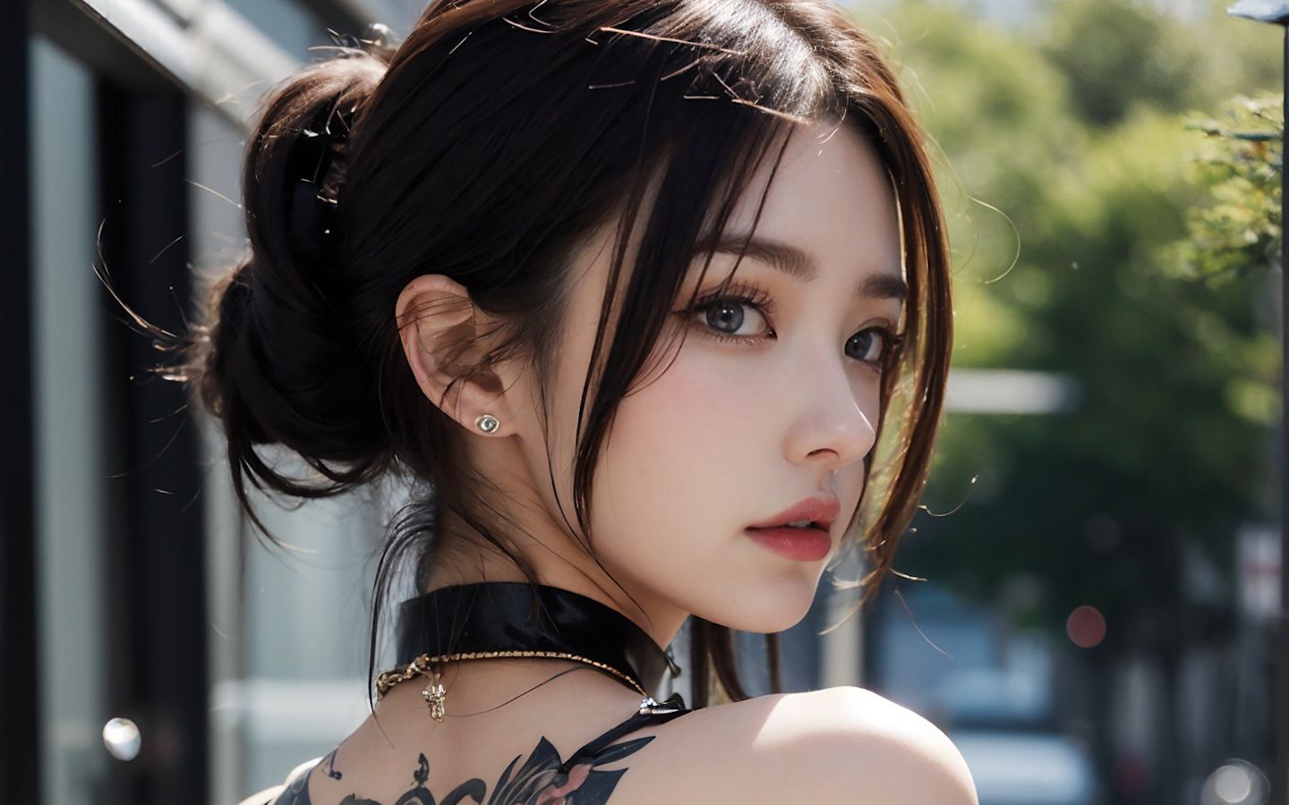 【ai绘画】帅气的机车少女