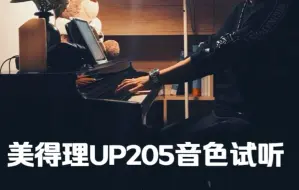 Download Video: 美得理UP205电钢琴音色试听/U录APP内录