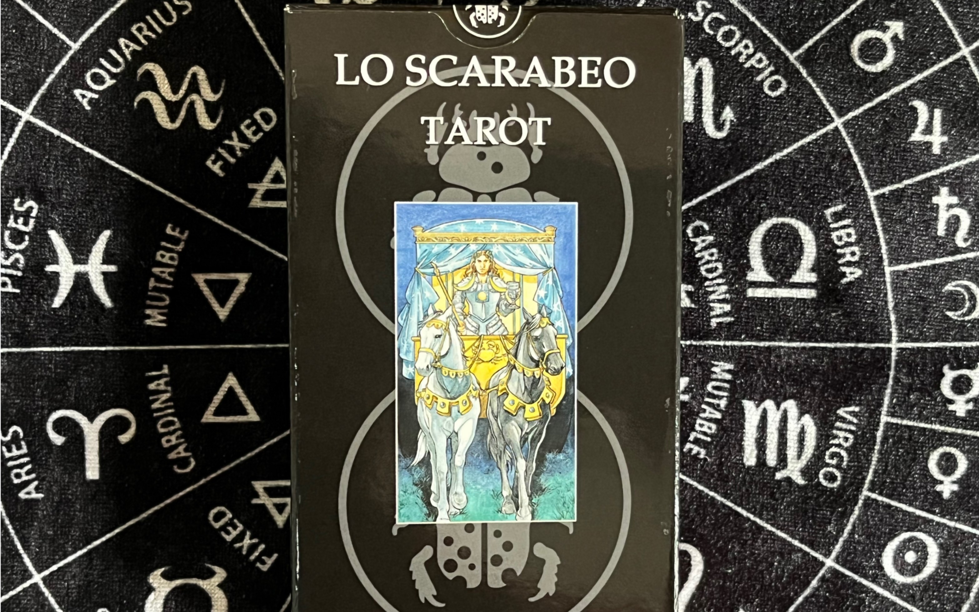 塔罗开箱丨圣甲虫20周年版 塔罗牌