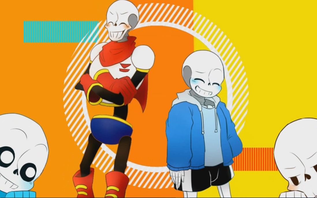 【undertale手书】【骨兄弟】夕景yesterday【8/3帕衫节快乐!】