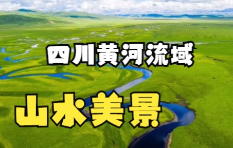 [图]20张裸眼3D照片带你一览四川黄河流域美景 共绘青山绿水