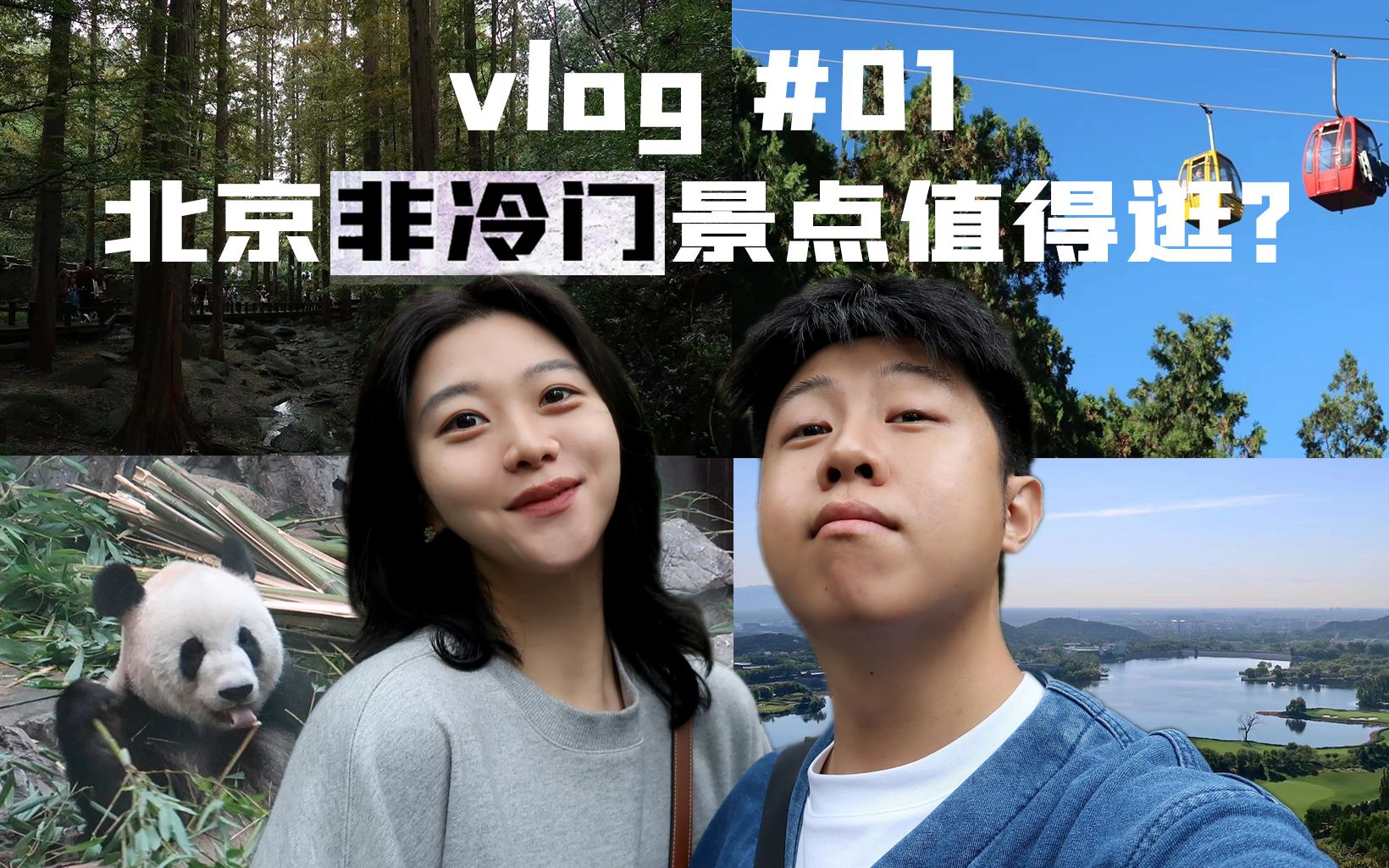 Vlog.一个迟到的流水账,北京出游计划实录.哔哩哔哩bilibili