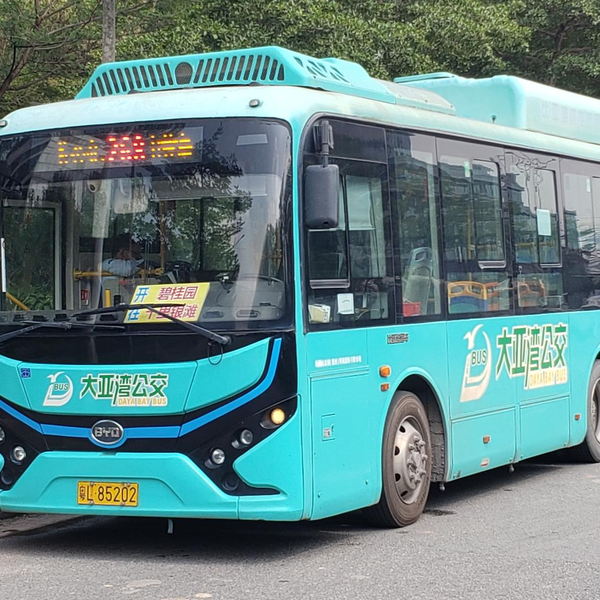 惠州公交】大亚湾268路公交车BYD6810LZEV4(K7)运行记录_哔哩哔哩