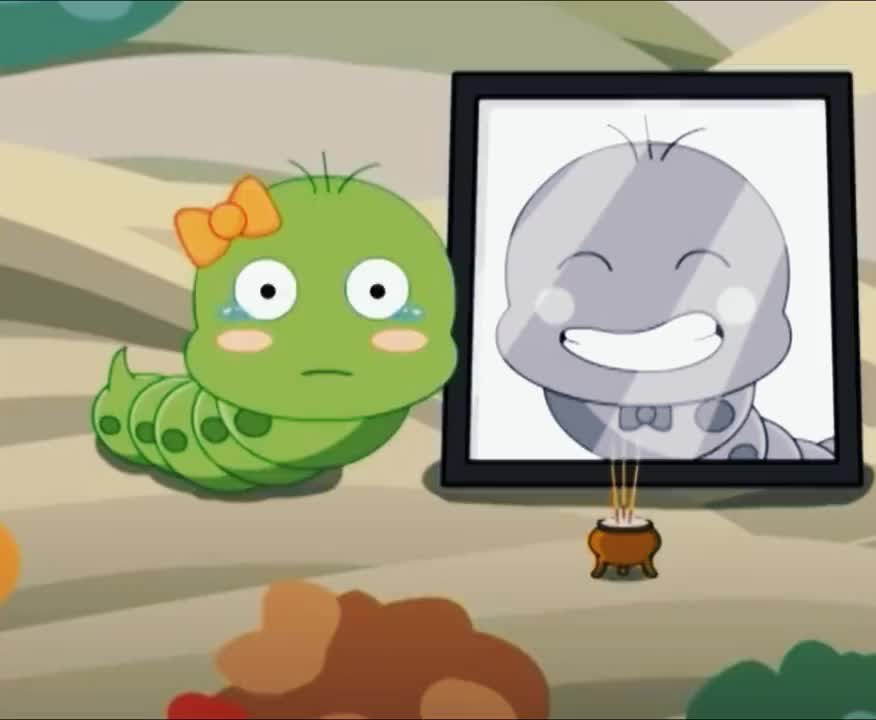 灰太狼变成寄生虫住在懒羊羊肚子里#喜羊羊与灰太狼 #动画解说 #童年