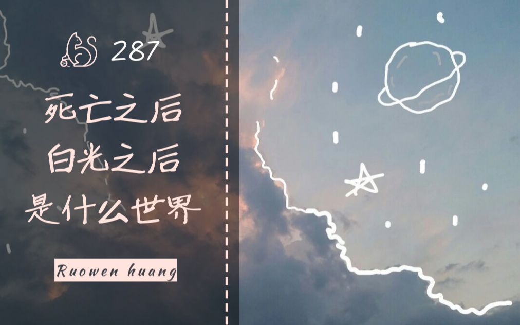 第287集 死亡之后看到的白光是什么?白光后是什么世界?【小太阳字幕版】哔哩哔哩bilibili