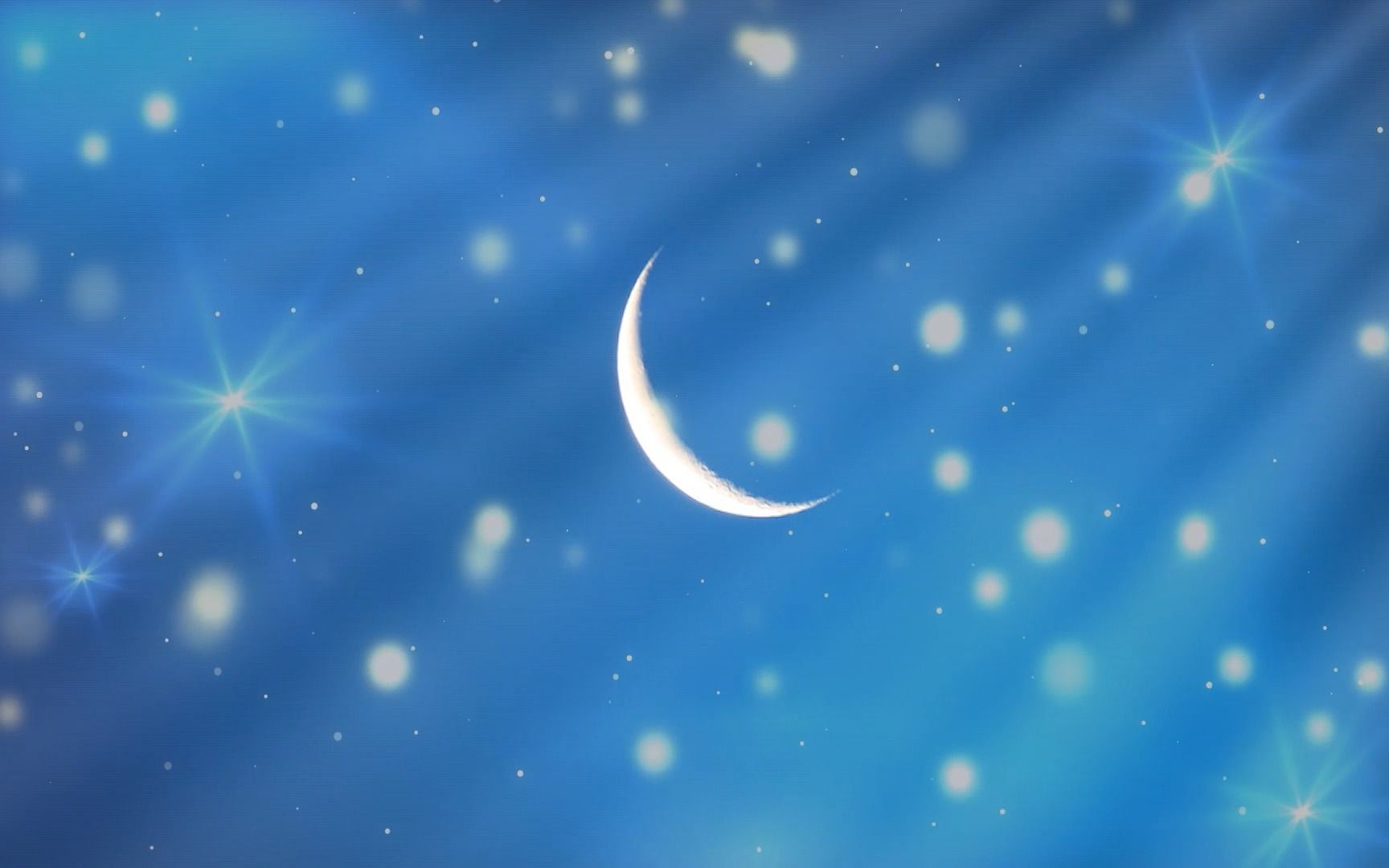 半个月亮爬上来 伴奏版舞台背景视频2441