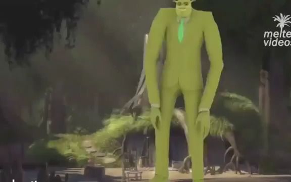 Shrek dançando ao som de grande família_哔哩哔哩_bilibili