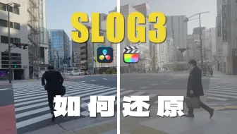 SLOG3如何正确还原？新手简单学会调色起手